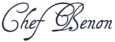 chef benon logo azul