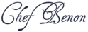 chef benon logo azul
